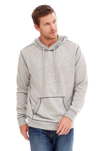 LIGHT HT GREY/CHARCOAL STITCH