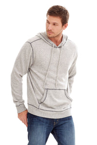 LIGHT HT GREY/CHARCOAL STITCH