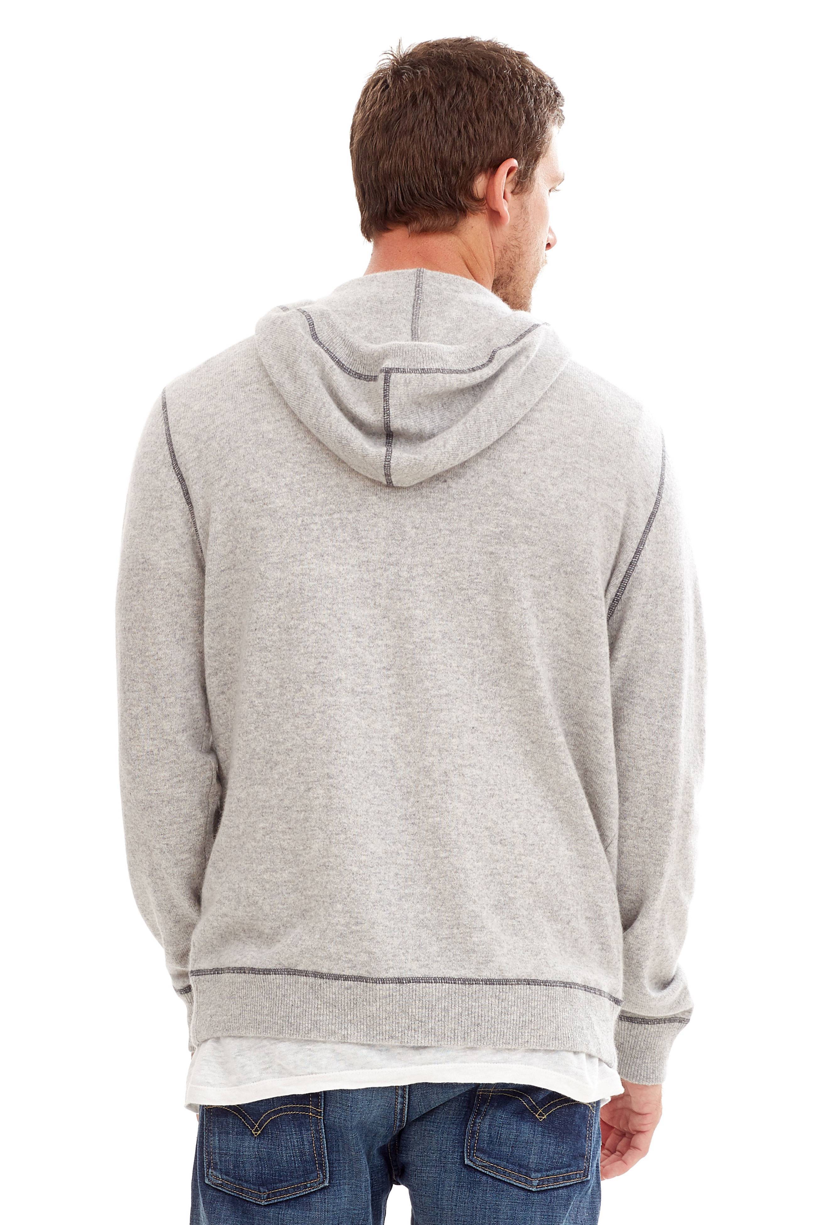 LIGHT HT GREY/CHARCOAL STITCH