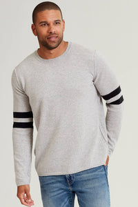 LT HEATHER GREY/BLACK