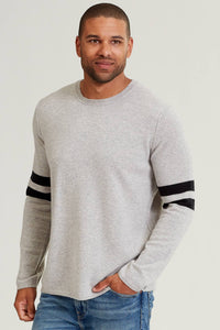 LT HEATHER GREY/BLACK