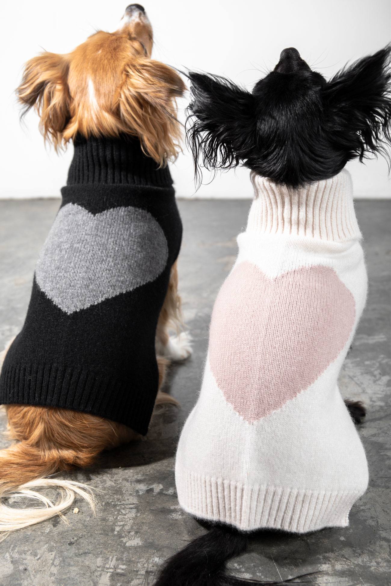 CHALK/DUSTY PINK HEART