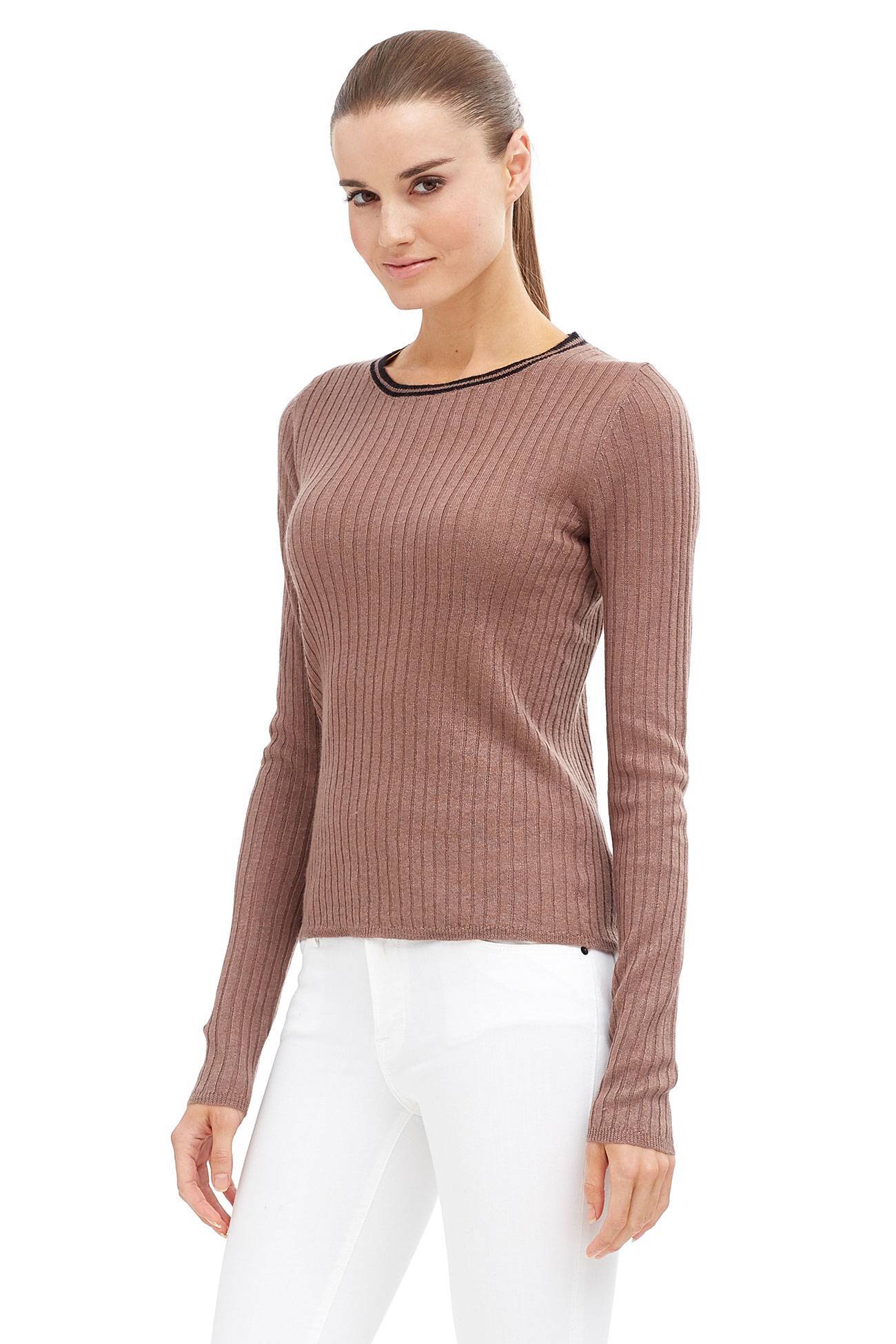 FAWN/BLACK CONTRAST STRIPE