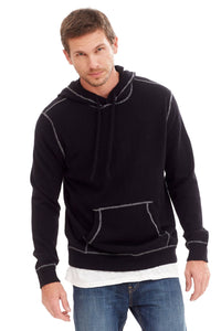 BLACK/CHARCOAL STITCH