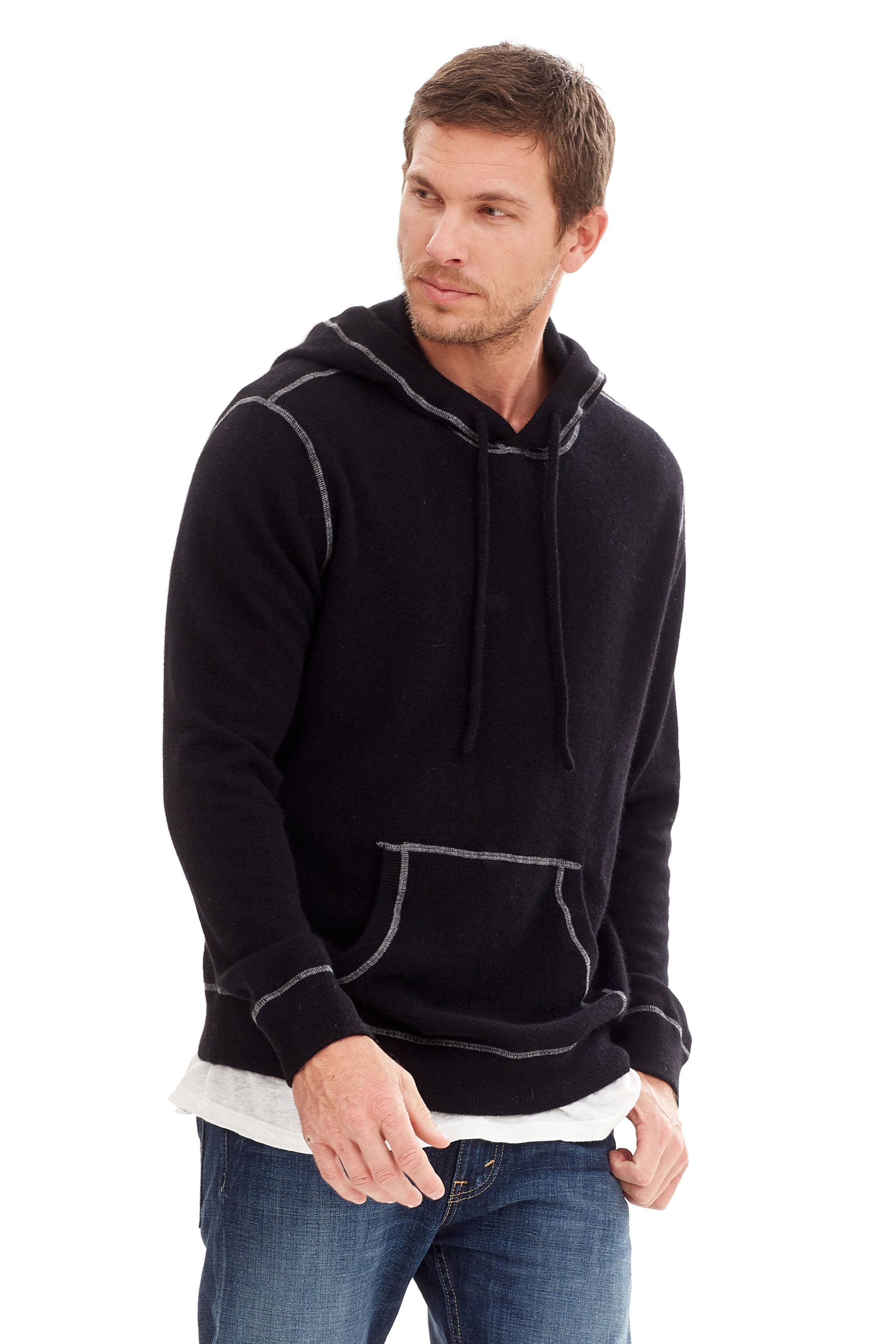 BLACK/CHARCOAL STITCH