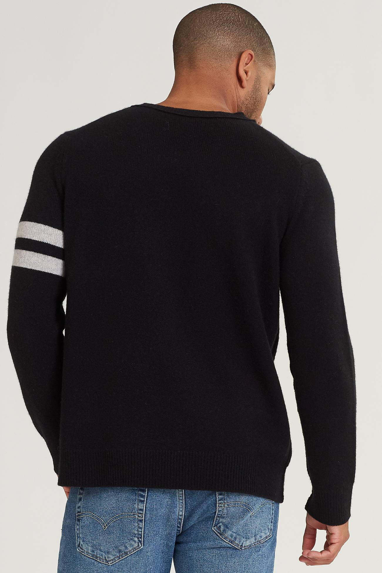 BLACK/LIGHT HEATHER GREY